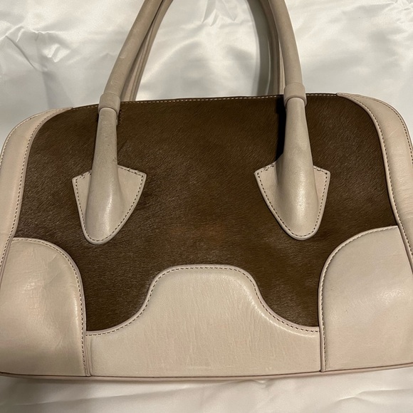 Pour La Victoire Handbag, Suede / Leather / Horse Hair - Picture 3 of 8